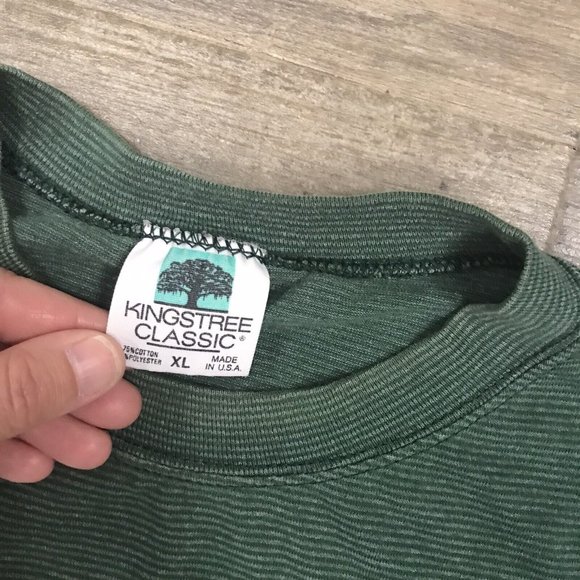 VINTAGE Kingstree Classic Shirt Men Size XL Notre Dame Fighting Irish USA Made‎ - Picture 8 of 12